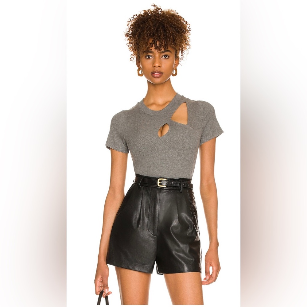 LNA cut out t-shirt - size medium